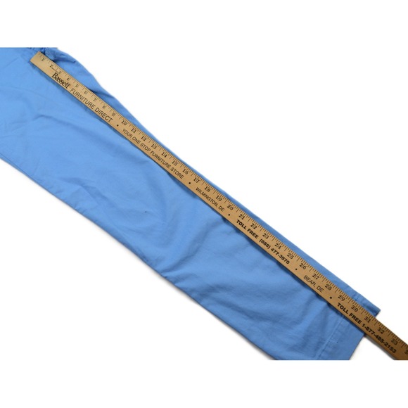 Polo Ralph Lauren Stretch Slim Fit Mens Chino Pants Sky Blue Size 28/32 - Picture 11 of 11